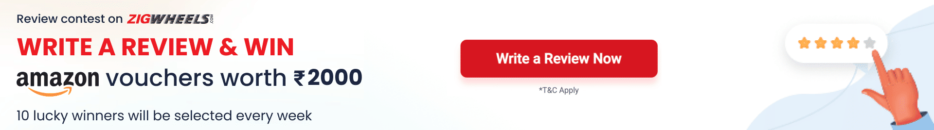 Review and Win Banner